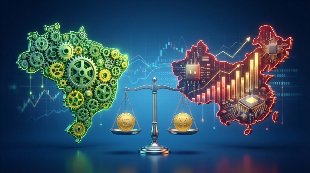 Brasil vs. China: Quem paga mais Imposto de Renda? Compare alíquotas, regimes corporativos e dados econômicos para entender o impacto fiscal em seus negócios com a Auditium.